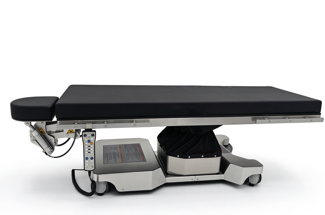Ophthalmology Electrical Hydraulic Stainless Steel Operating Table  Factory Price with Adjustable Lifting Height
