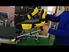 Sus304 수술대 다리 홀더 등자 측면 레일 절석술 다리 Prep 홀더